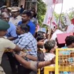 டெல்லி தடியடிக்கு எதிர்ப்பு எதிரொலி: புதுச்சேரியில் மாணவர்கள் கைது; மெரினாவில் போலீஸ் குவிப்பு neet-protest-sfi-students-arrested-puducherry-marina-police-security