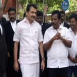 உயர் நீதிமன்ற நிபந்தனையை தொடர்ந்து சென்னை நீதிமன்றத்தில் அமைச்சர் செந்தில் பாலாஜி ஆஜர் senthil-balaji.png