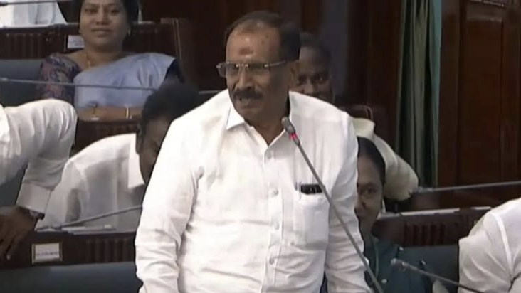 நீட் தீர்மானத்திற்கு எதிர்ப்பு: பாஜக எம்எல்ஏ போஜராஜன் சட்டப்பேரவையில் இருந்து வெளிநடப்பு
